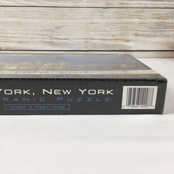 New York, New York BGI Puzzle pre-9/11 Panoramic 3Ft Year 2000 - Picture 5 of 10